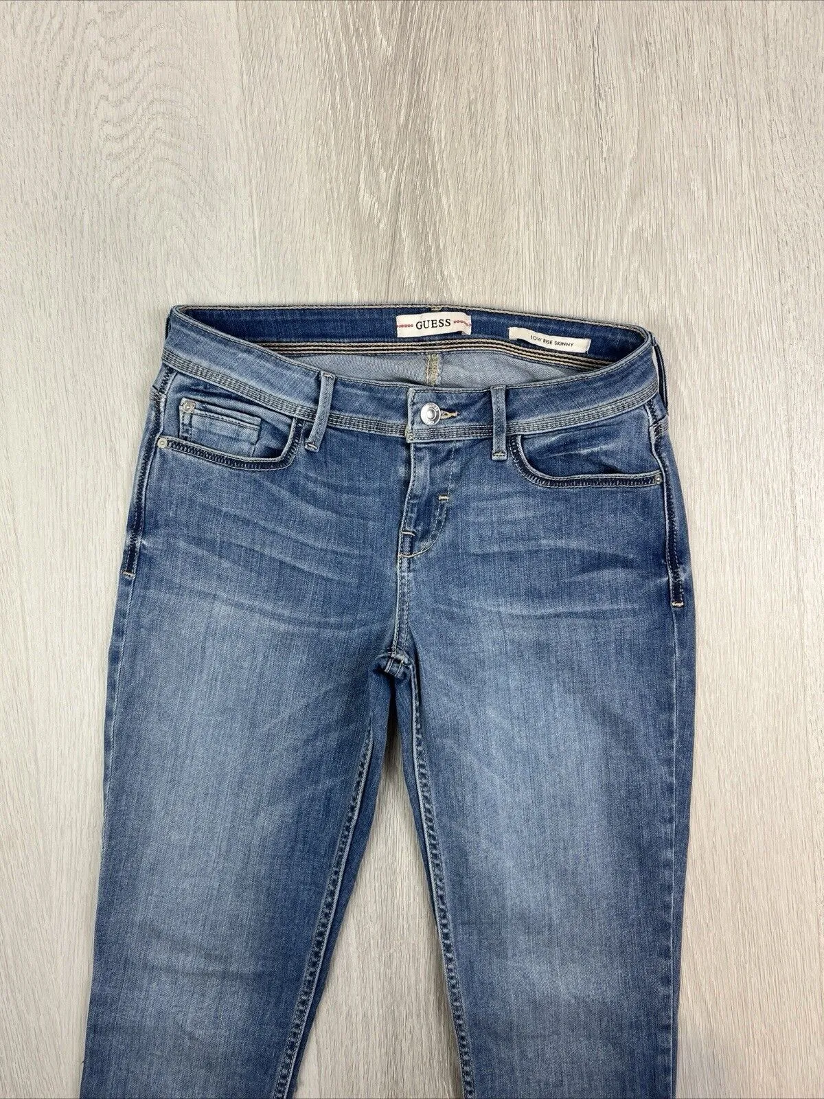 Guess Womens Low Rise Skinny Jeans Size 28