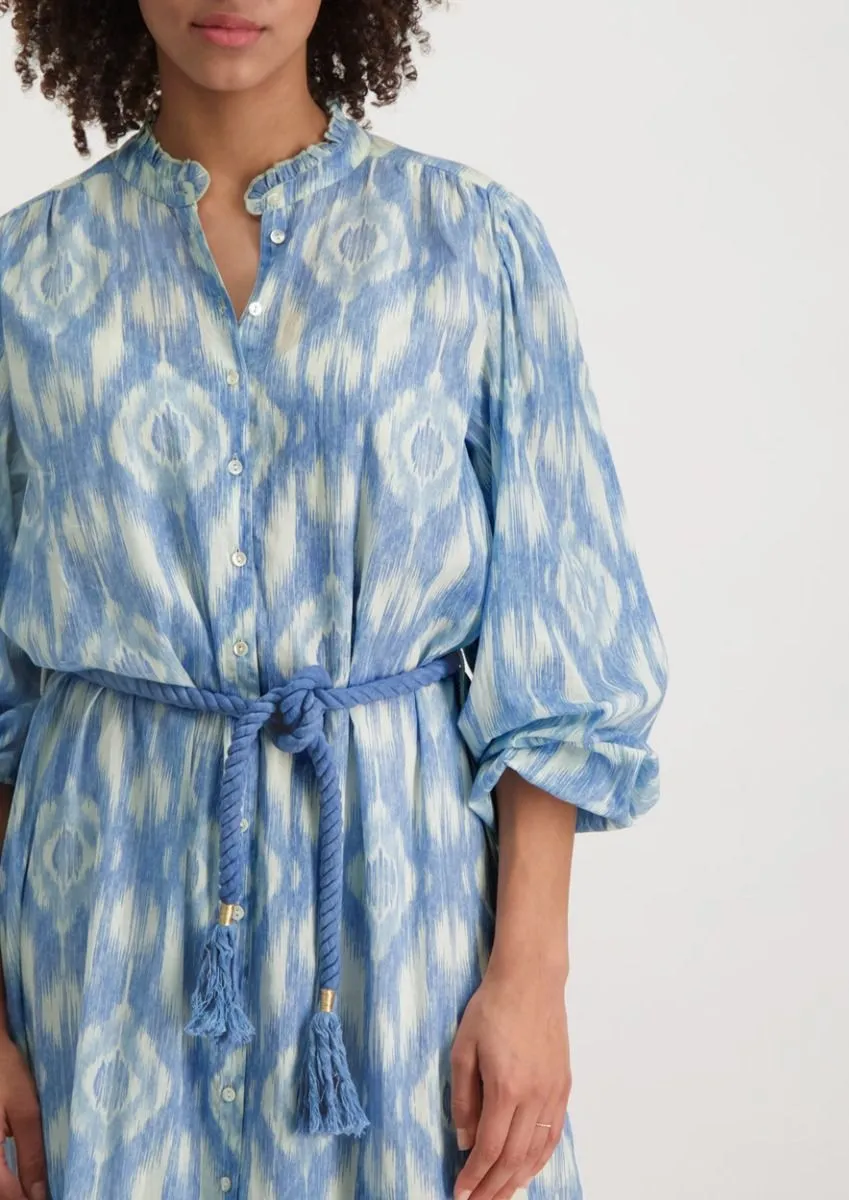 Gwen Dress in Indigo
