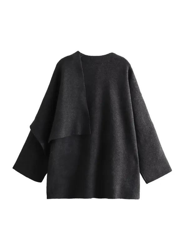 GYPSY GIRL - Scarf Knit Jacket