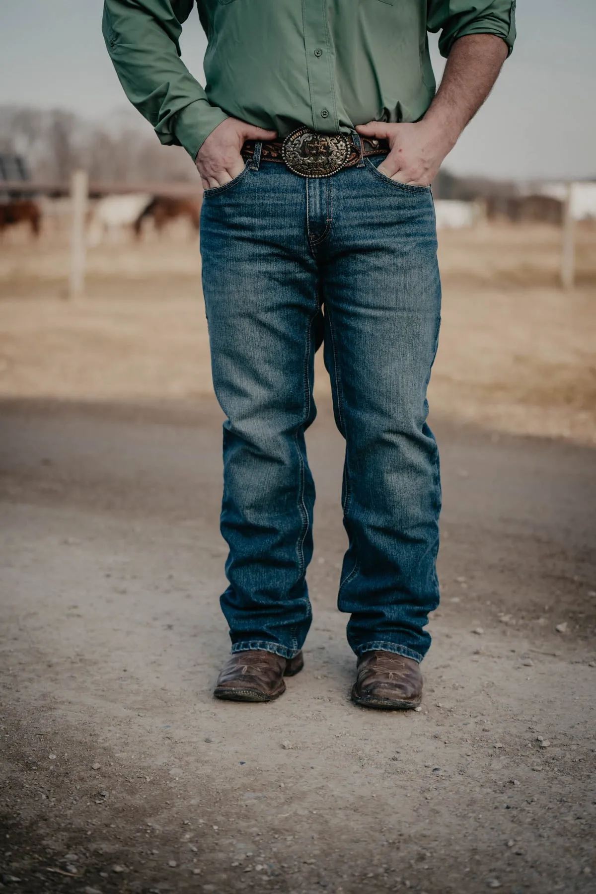 'Hamilton' Men's Ariat M5 Pro Series Straight Leg Jean
