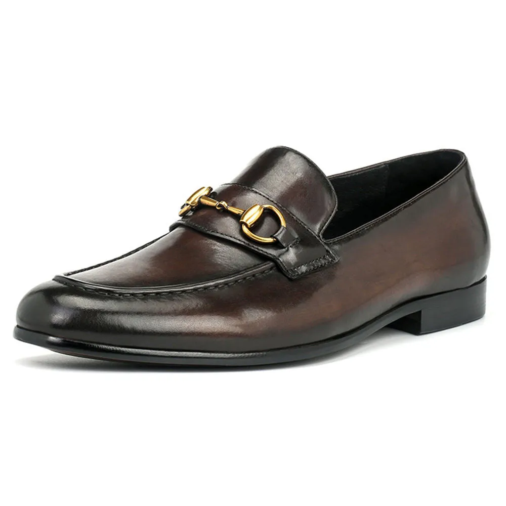 Handcrafted Full Grain Leather Modern Loafers for Men