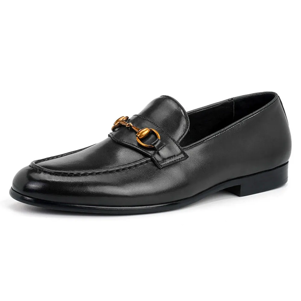 Handcrafted Full Grain Leather Modern Loafers for Men