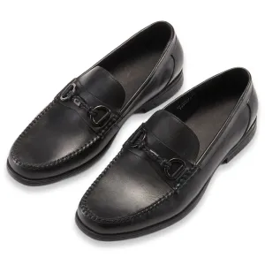 Handmade Full Grain Leather Horsebit Loafers