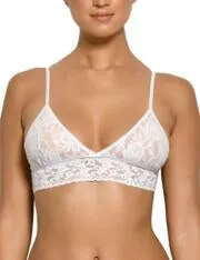 Hanky Panky White Lace Crossover Bralette UK XS