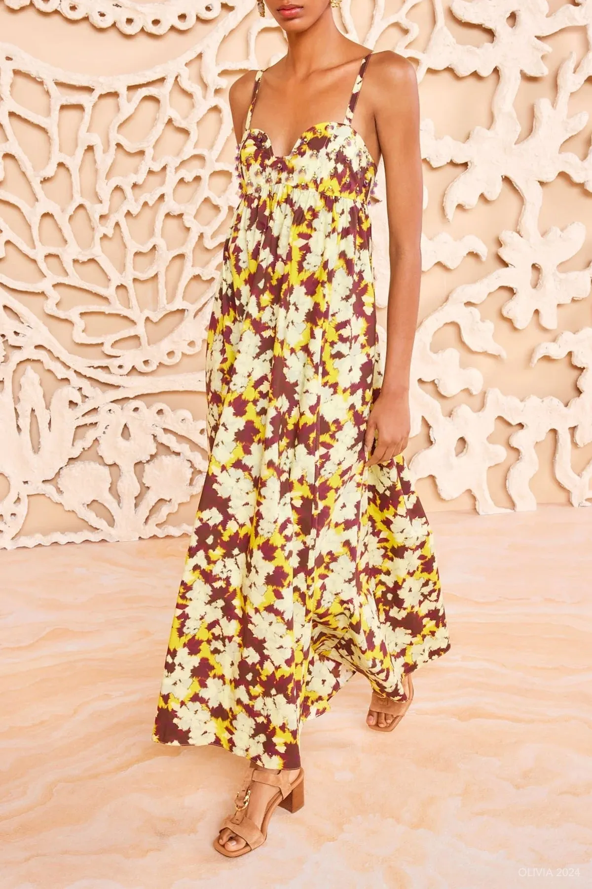 Harlan Dress in Acacia