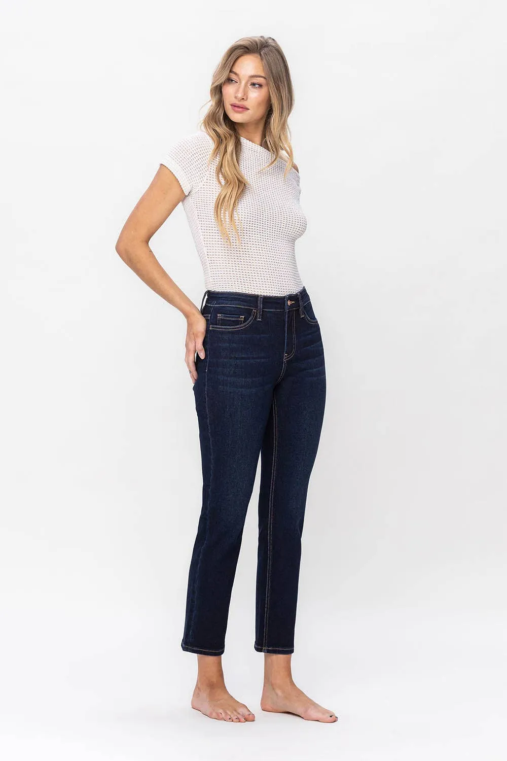 HIGH RISE/ANKLE STRAIGHT