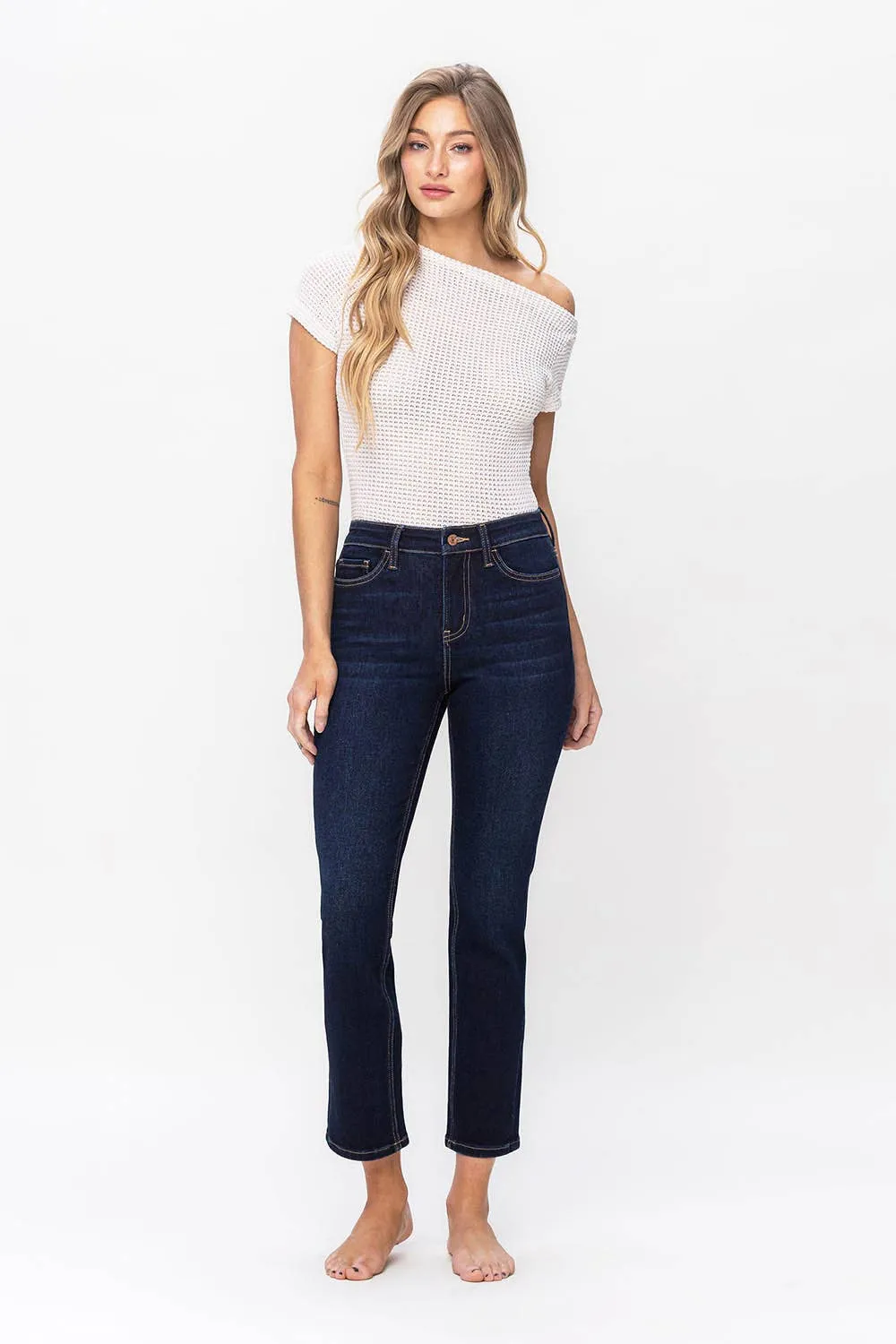 HIGH RISE/ANKLE STRAIGHT