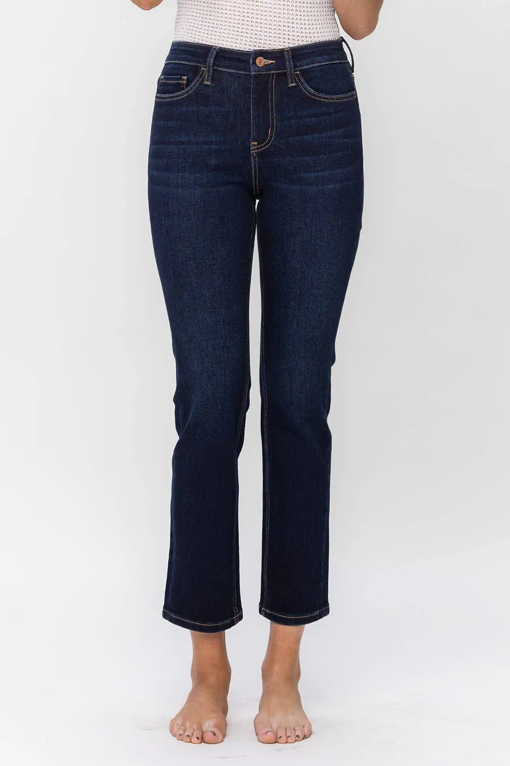 HIGH RISE/ANKLE STRAIGHT