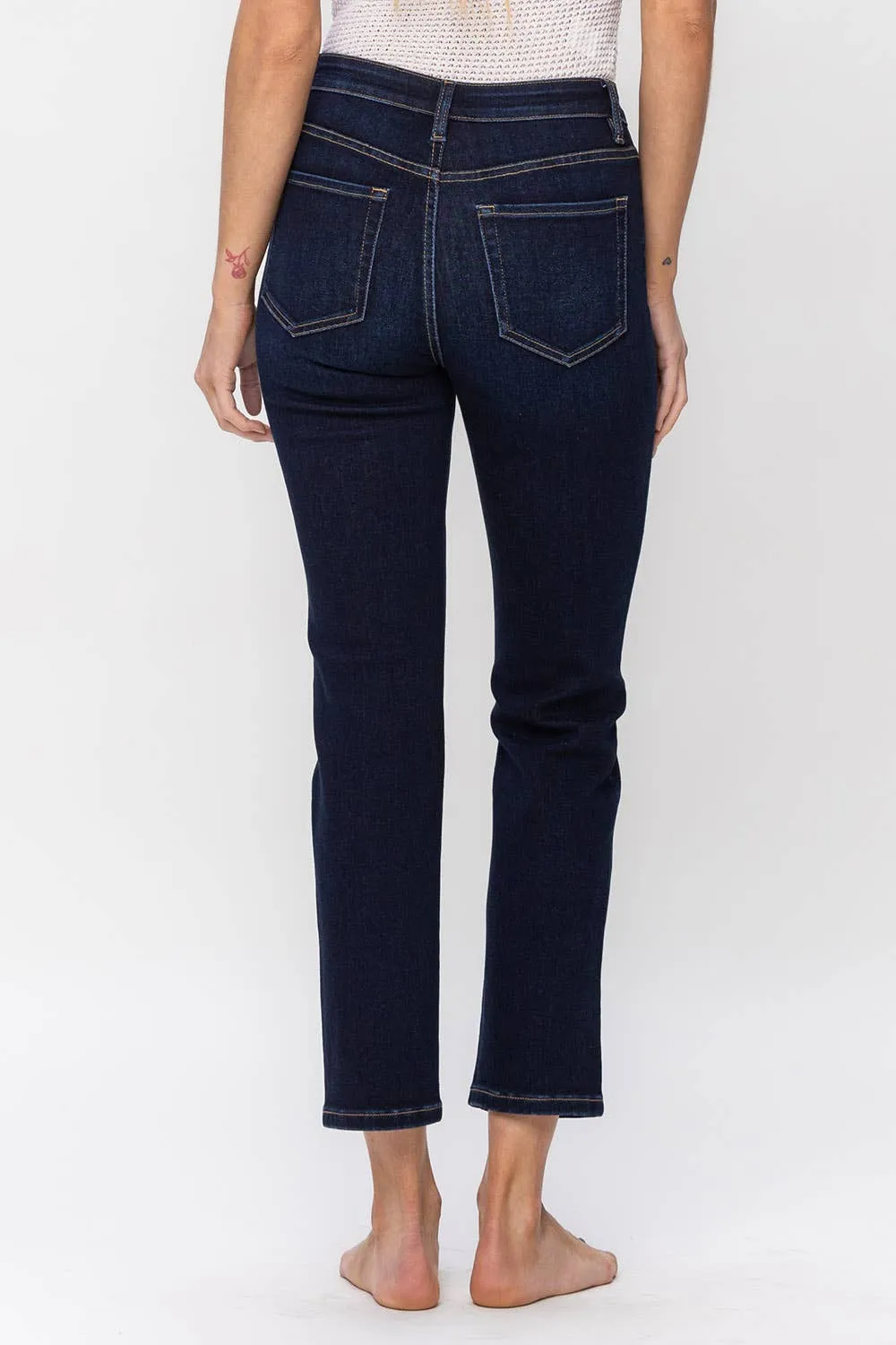 HIGH RISE/ANKLE STRAIGHT