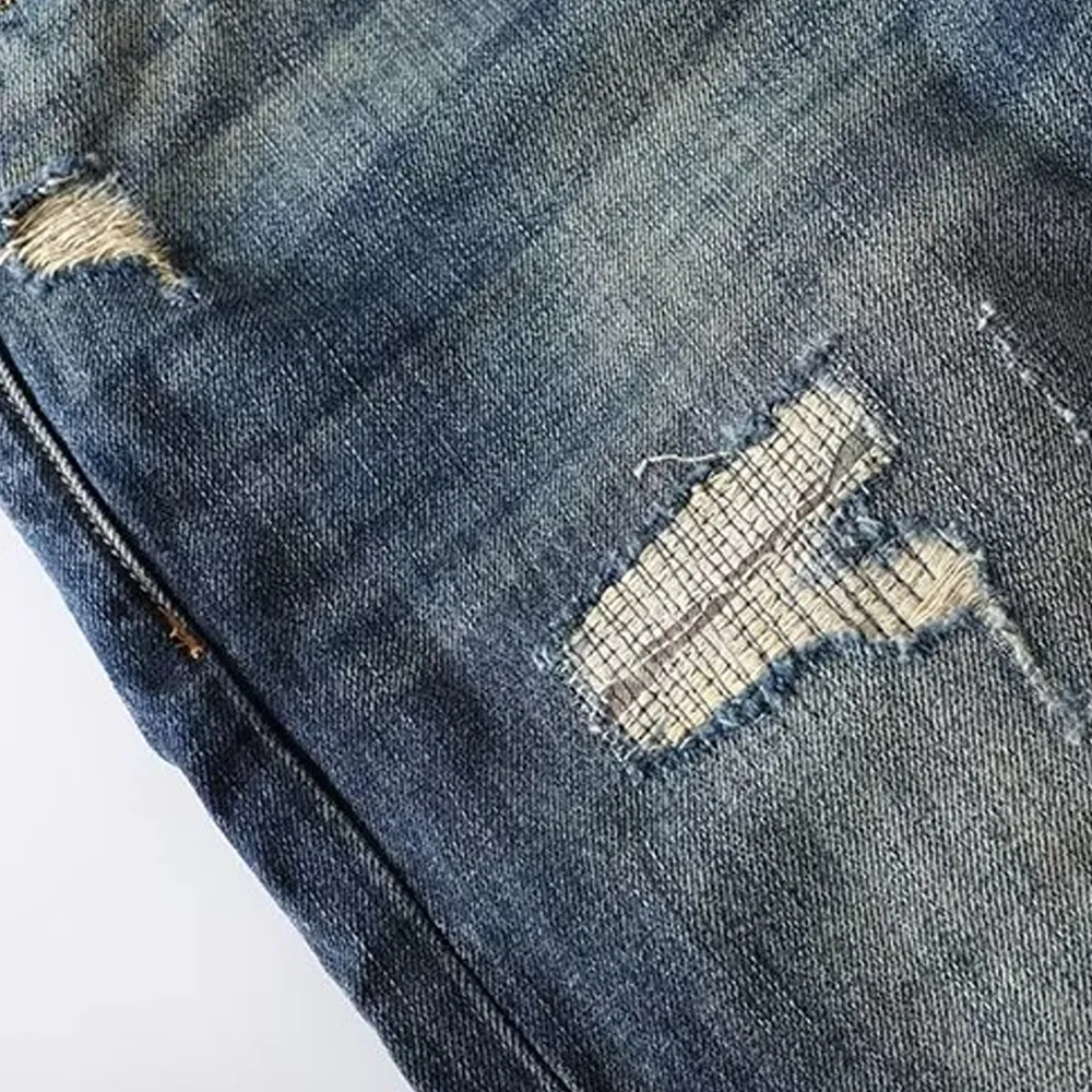 High Street Vintage Ripped Jeans