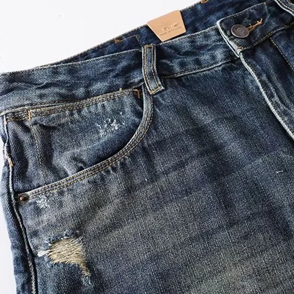High Street Vintage Ripped Jeans