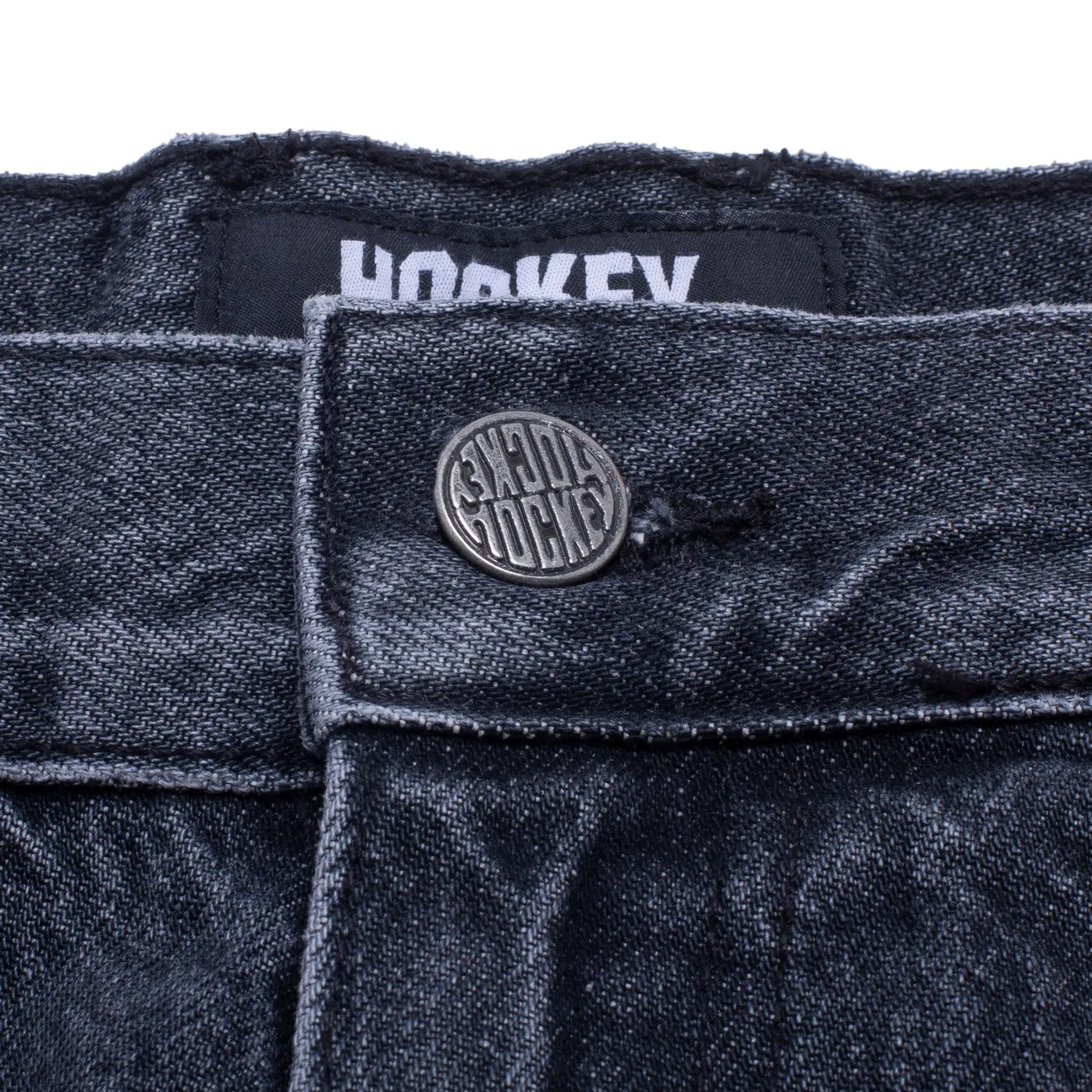Hockey Double Knee Jean Black