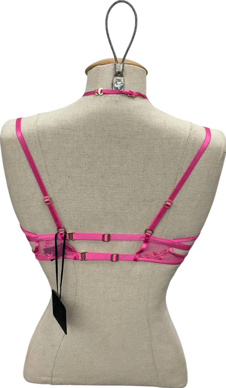 Honey Birdette Pink Meika Bralette UK S