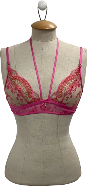 Honey Birdette Pink Meika Bralette UK S