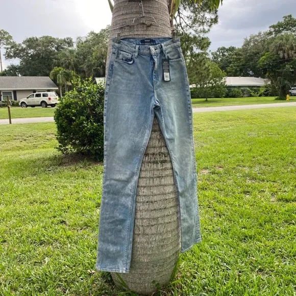 Hudson Jeans High Rise Acid Wash