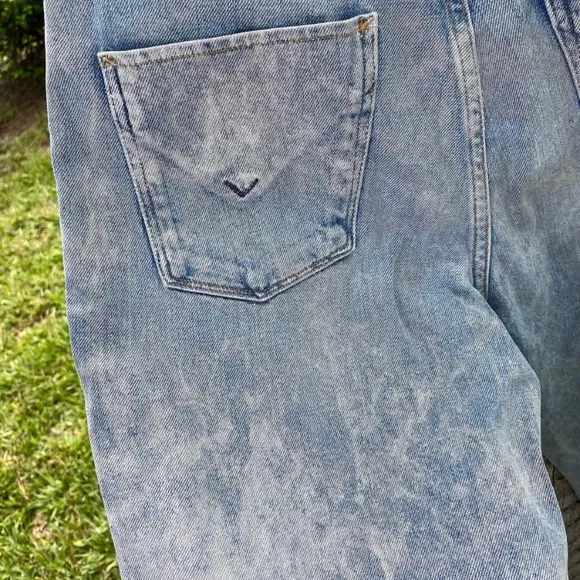 Hudson Jeans High Rise Acid Wash
