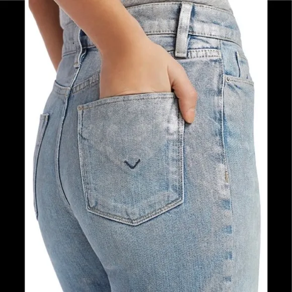 Hudson Jeans High Rise Acid Wash