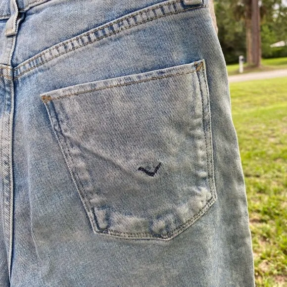 Hudson Jeans High Rise Acid Wash