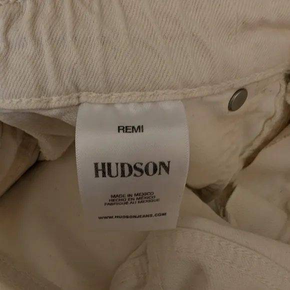 HUDSON JEANS REMI HIGH RISE STRAIGHT CROP size 27