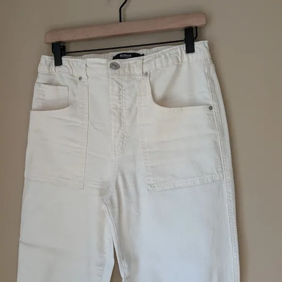 HUDSON JEANS REMI HIGH RISE STRAIGHT CROP size 27