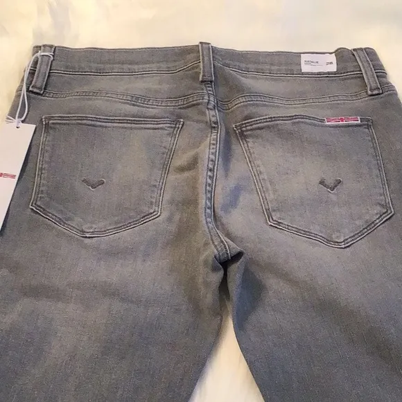 Hudson Natalie Midrise Super Skinny Ankle Jeans
