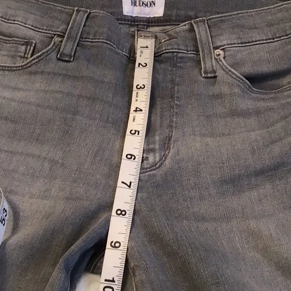 Hudson Natalie Midrise Super Skinny Ankle Jeans