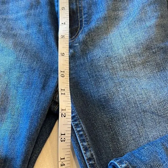 Hudson women’s jeans size 25 centerfold super skinny, zipper on hem, really nice