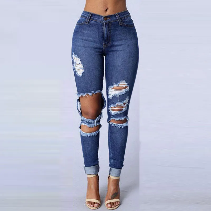 I Am That Girl  Blue Denim Jeans