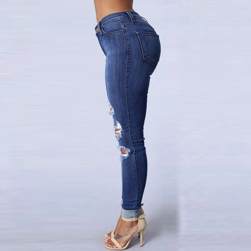 I Am That Girl  Blue Denim Jeans