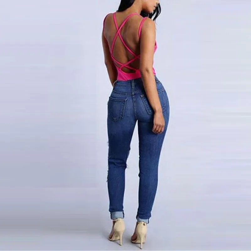 I Am That Girl  Blue Denim Jeans