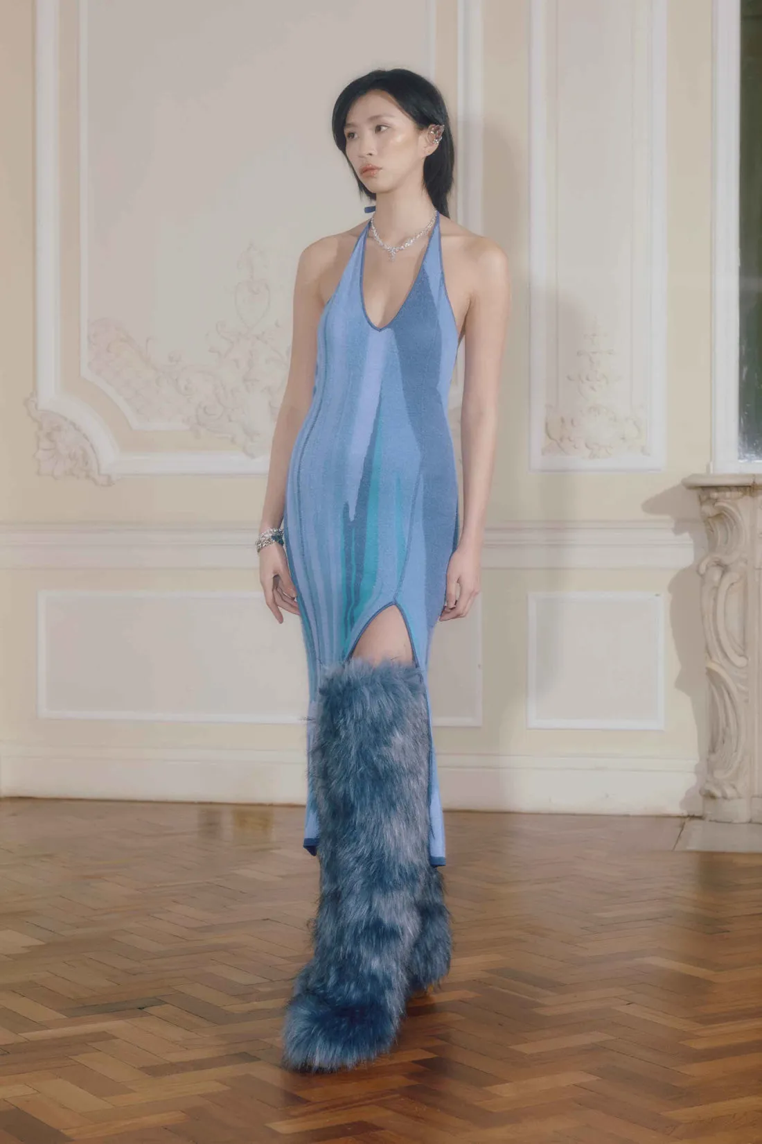 Ice Skater Midi Dress