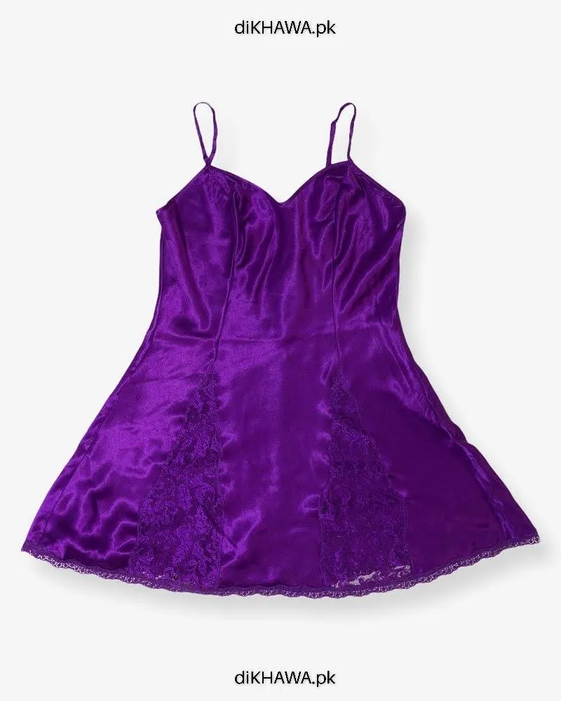 Imported Stocklot Branded Nightwear Women Floral Lace Short Mini Nightdress Nighties