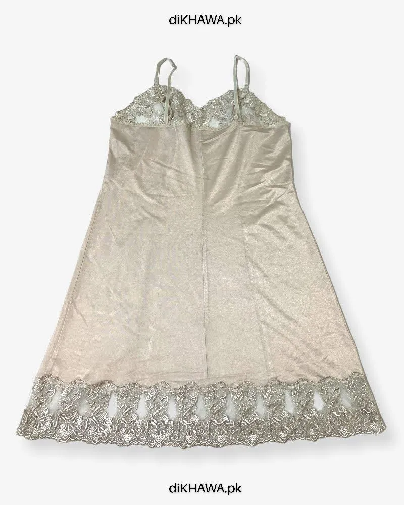 Imported Stocklot Branded Nightwear Women Floral Lace Short Mini Nightdress Nighties