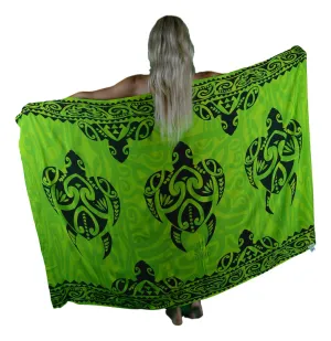 Island Style - Tattoo Turtle Trio - Lime / Green / Black