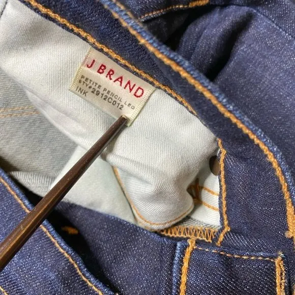 J Brand Petite Pencil Leg Jeans EUC