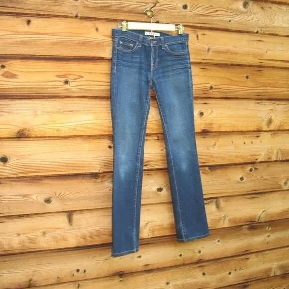J Brand Blue Cigarette Leg Skinny Jeans
