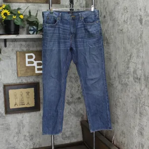 J. Crew Mens The Sutton Zipper Fly Straight Leg Jeans 166c1e84f9ebd8 Blue 35x32