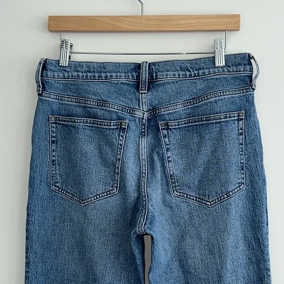 J. Crew Mid-Rise '90s Classic Straight-Fit Jean in Pheasant Wash