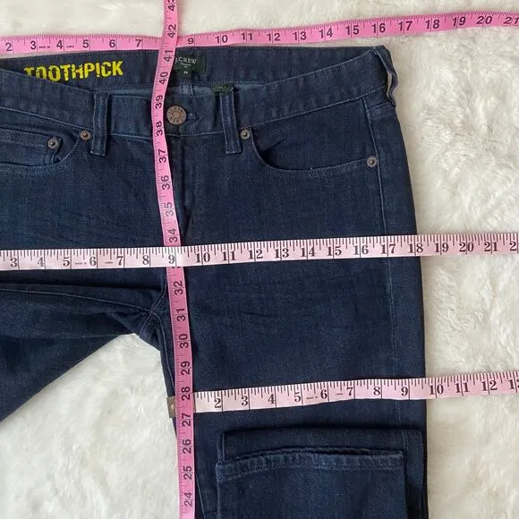 J. Crew Toothpick Jeans