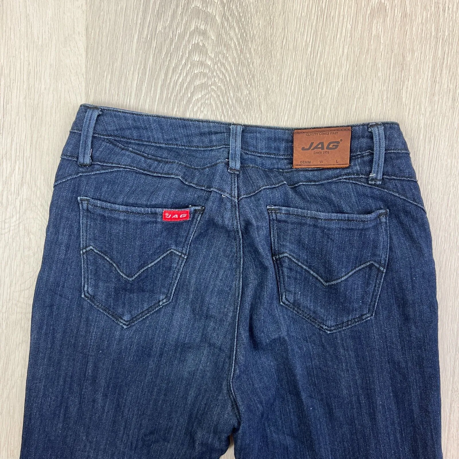 JAG Womens Dark Navy Denim Jeans Size 29