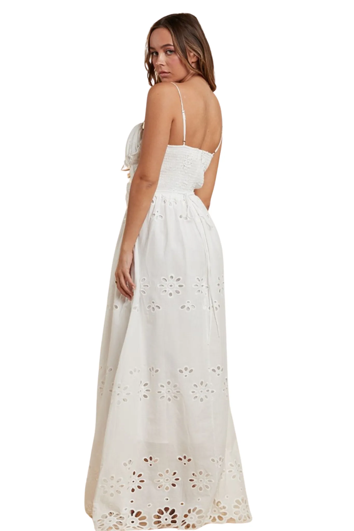 Jaime Lace Off Shoulder Dress