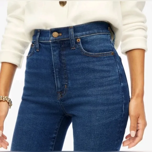 Jcrew Stovepipe straight leg jeans