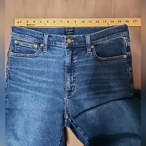 Jcrew Stovepipe straight leg jeans