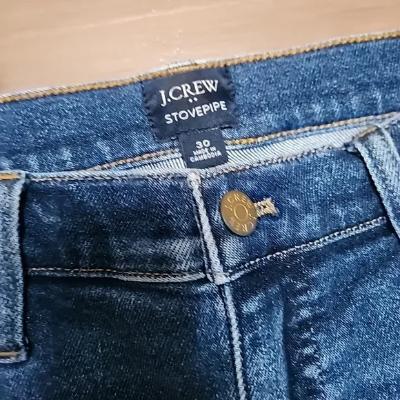 Jcrew Stovepipe straight leg jeans