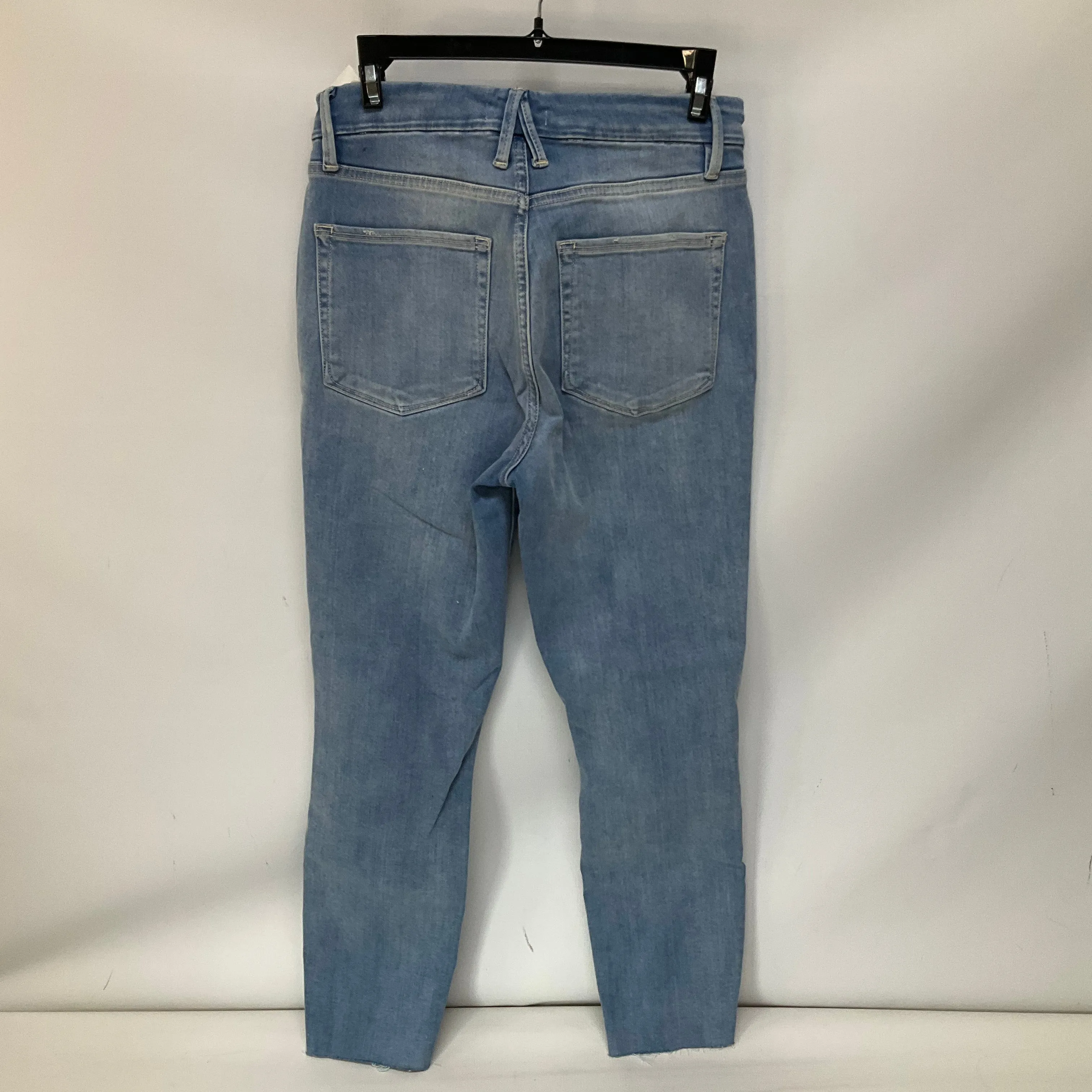 Jeans Skinny By Good American In Blue Denim, Size: 6