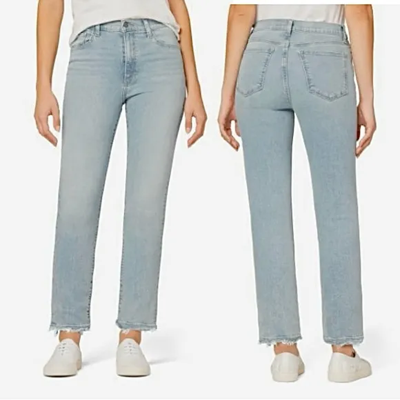 Joe’s High Rise Straight Crop Jeans