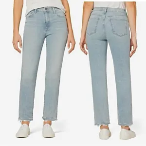 Joe’s High Rise Straight Crop Jeans