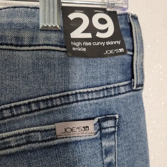 JOE'S JEANS High Rise Curvy Skinny Jeans, In Neressa, NWT Sz 29