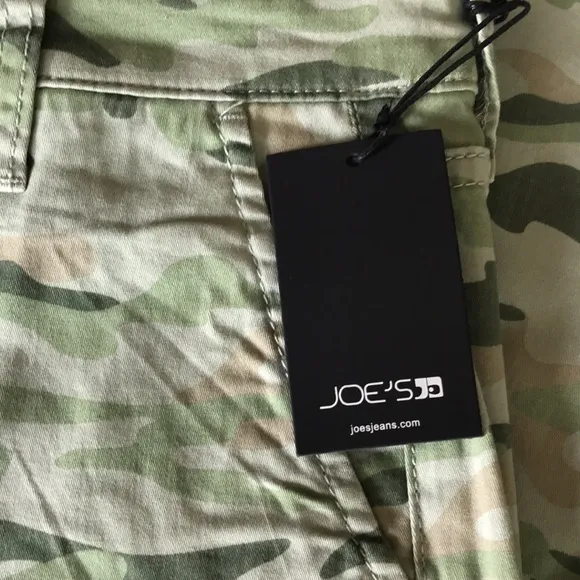 Joe’s Jeans Skinny Ankle Cargo Camo Jeans