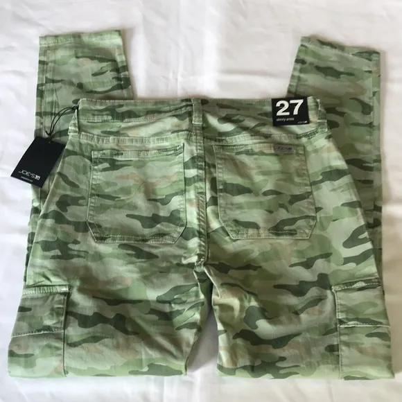 Joe’s Jeans Skinny Ankle Cargo Camo Jeans